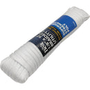 Do it Best 1/8 In. x 50 Ft. White Braided Polypropylene Paracord