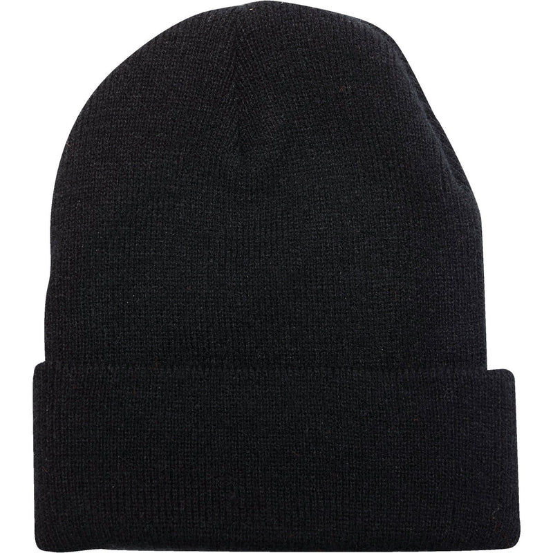 Outdoor Cap Black Cuffed Sock Cap