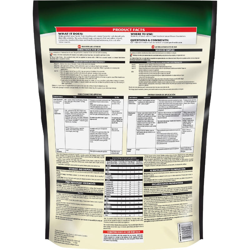 Spectracide Triazicide 10 Lb. Ready To Use Granules Insect Killer For Lawns