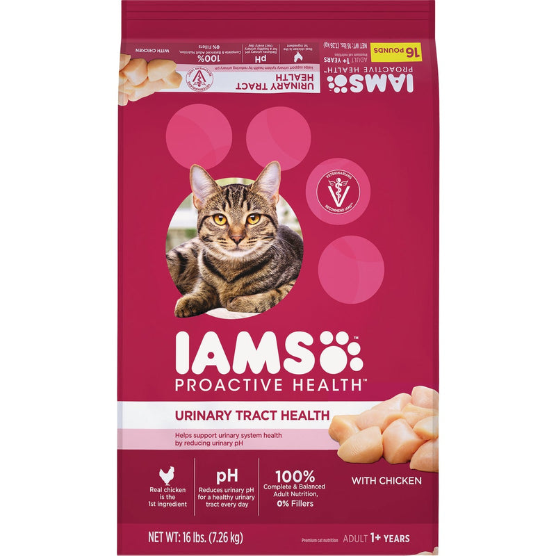 Iams Proactive Health Urinary Tract Formula 16 Lb. Chicken Flavor Adult Dry Cat Food