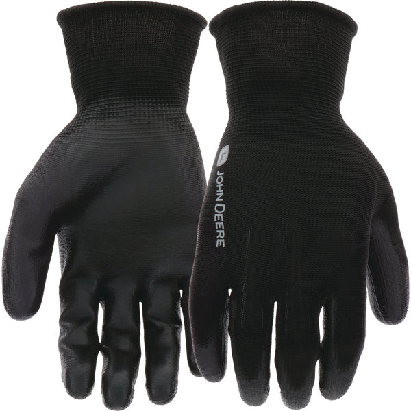 John Deere Men's Large Polyurethane Coated Work Glove (5-Pack)