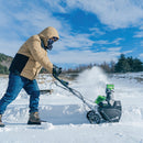 Greenworks 40V 20 In. Cordless Snow Blower with 4.0 Ah Battery and Charger