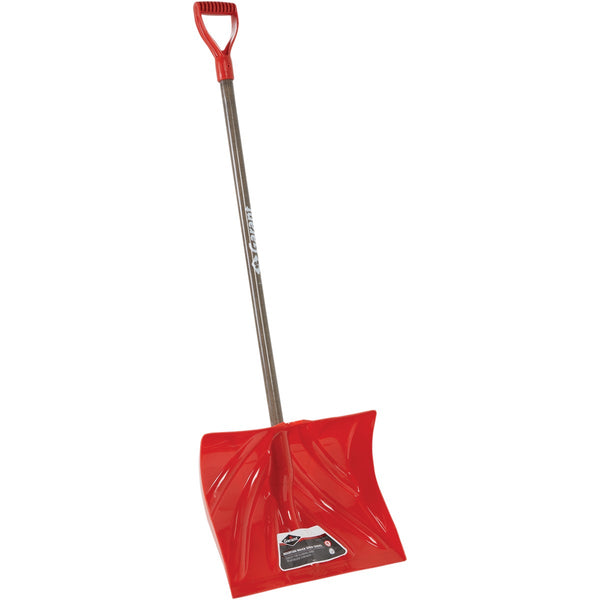 Garant Nordic 18 In. Poly Snow Shovel with 42.25 In. Wood Handle