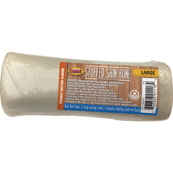 Cadet Peanut Butter Flavor Stuffed Large Shin Bone