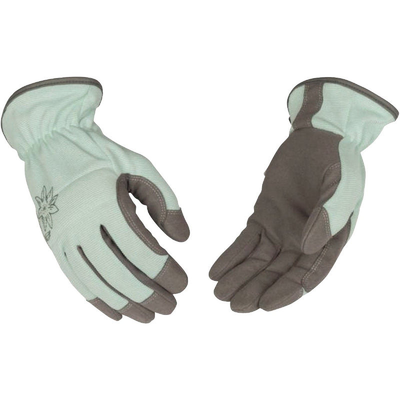KincoPro Women's Small Faux Suede Leather Work Glove