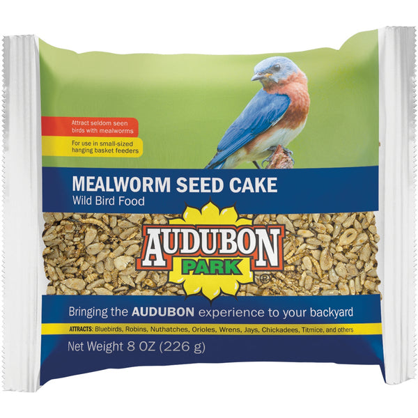 Audubon Park 8 Oz. Mealworm Wild Bird Seed Cake