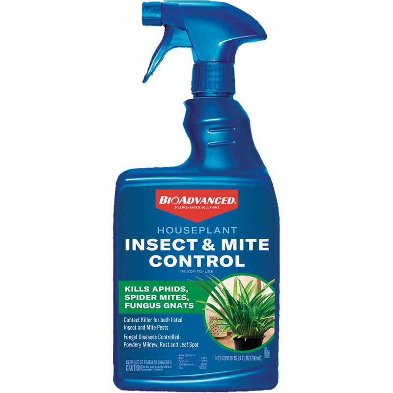 BioAdvanced 24 Oz. Ready To Use Trigger Spray Houseplant Insect & Mite Control