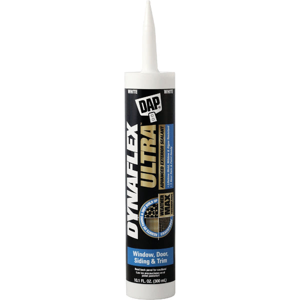 Dap Dynaflex Ultra 10.1 Oz. White Advanced Exterior Sealant for Window, Door & Siding