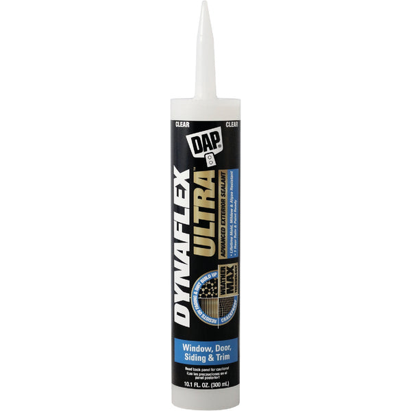 Dap Dynaflex Ultra 10.1 Oz. Clear Advanced Exterior Sealant for Window, Door & Siding