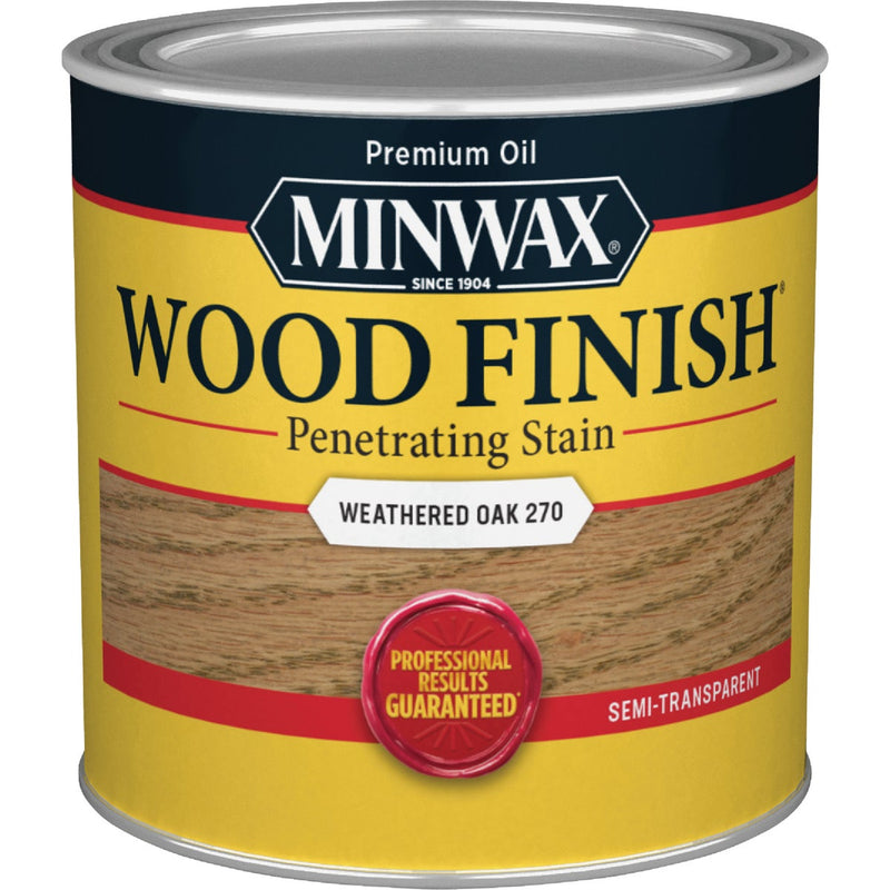 Minwax Wood Finish Penetrating Stain, Weathered Oak, 1/2 Pt.