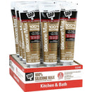 DAP Silicone Max 2.8 Oz. Clear Premium Kitchen, Bath & Plumbing 100% Silicone Sealant