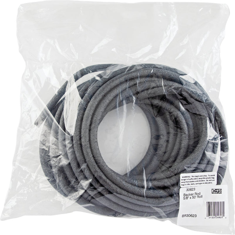 Sashco 1/4 In. x 100 Ft. Gray Backer Rod