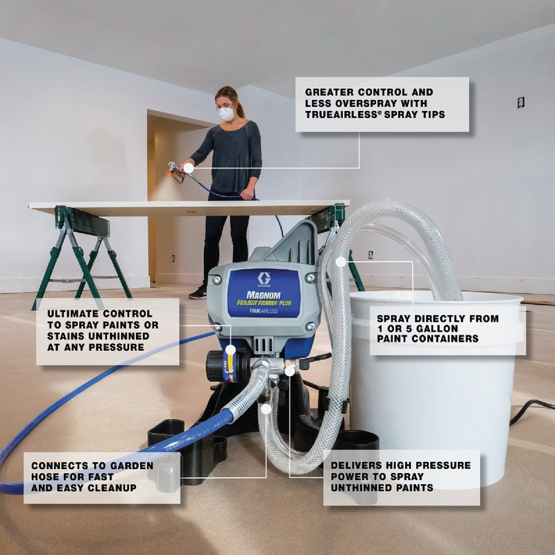 Graco Magnum Project Painter Plus Airless Paint Sprayer