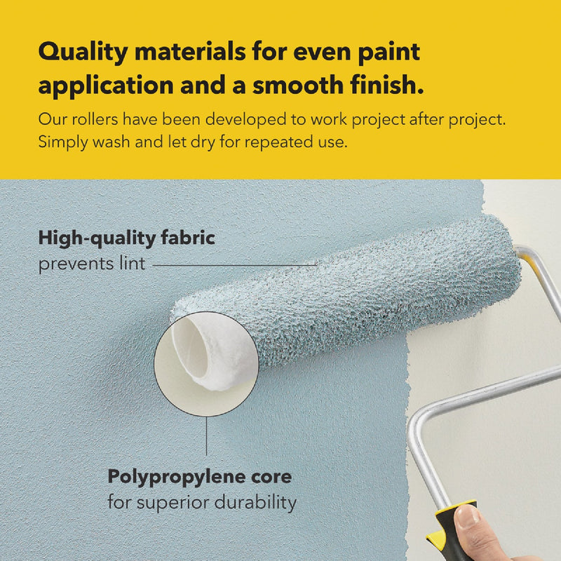 Purdy Jumbo Golden Eagle 6-1/2 In. x 1/2 In. Mini Knit Fabric Roller Cover (2-Pack)
