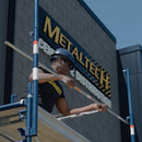 MetalTech 84 In. Galvanized Sectional Guardrail (Set Of 2)