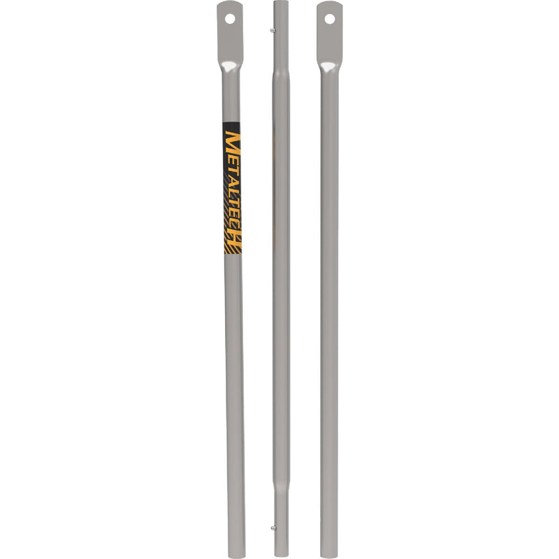MetalTech 84 In. Galvanized Sectional Guardrail (Set Of 2)
