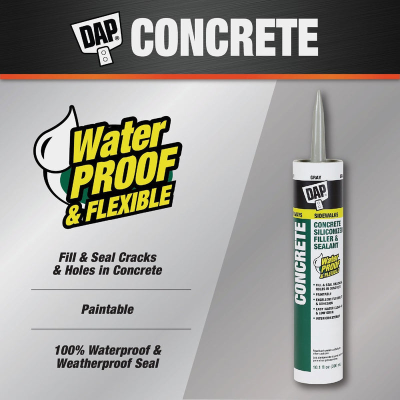 Dap Concrete Sealant 10.5 Oz. Gray Concrete Sealant