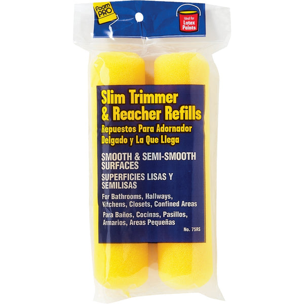 FoamPro Slim Trimmer 6 In. Mini Foam Roller Cover (2-Pack)
