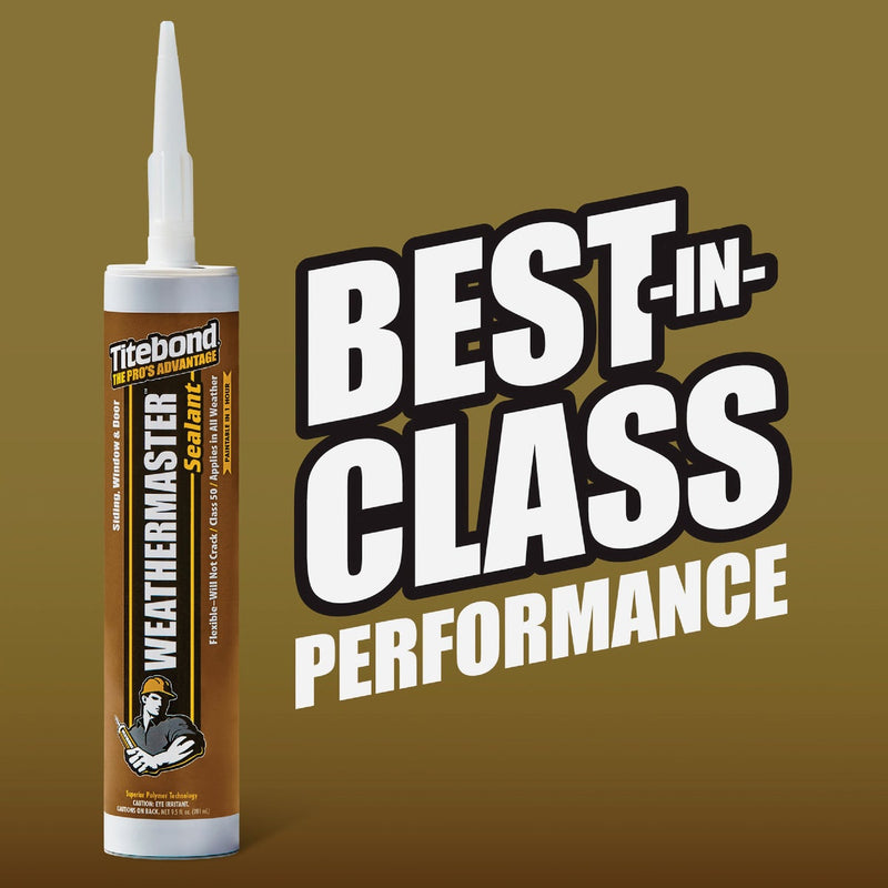 Titebond WeatherMaster 10 Oz. Polymer Sealant, 44051 Bronze