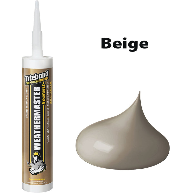 Titebond WeatherMaster 10 Oz. Polymer Sealant, 46351 Beige