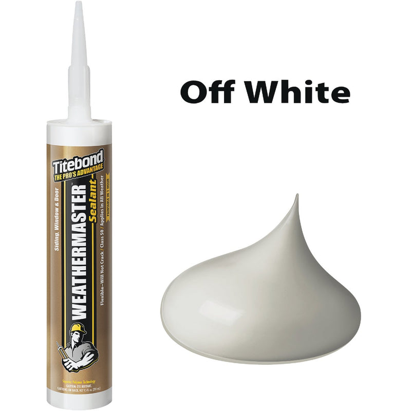 Titebond WeatherMaster 10 Oz. Polymer Sealant, 45501 Off White