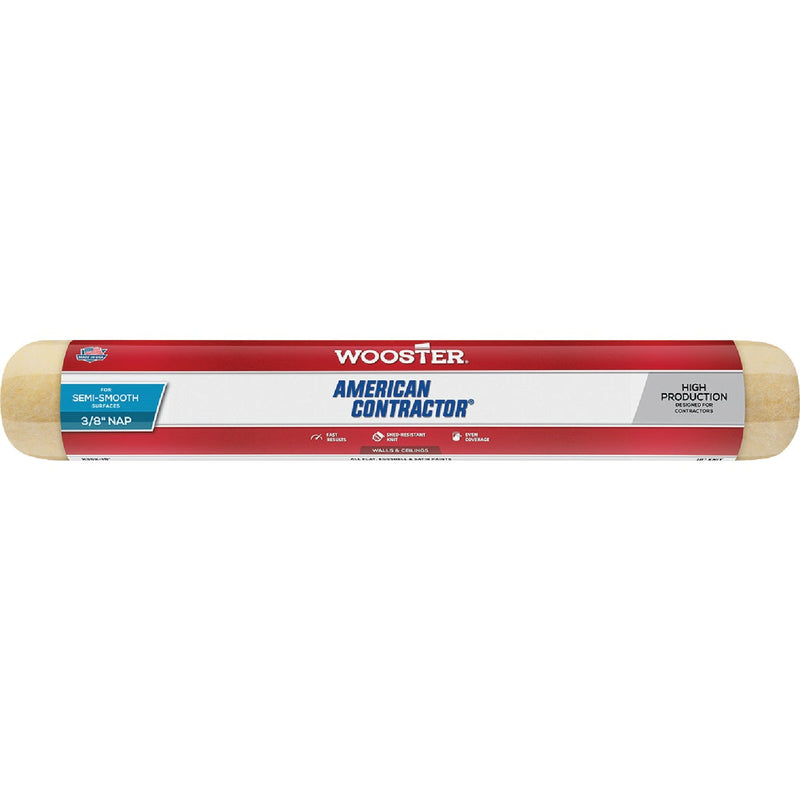 Wooster American Contractor 18 In. x 3/8 In. Knit Fabric Roller Cover