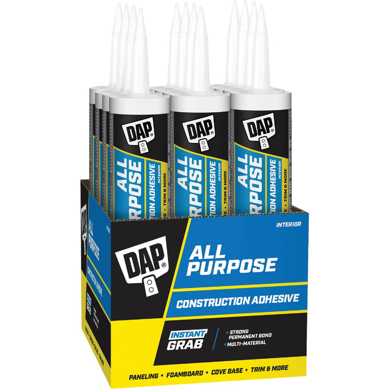 DAP 10.3 Oz. All Purpose Construction Adhesive