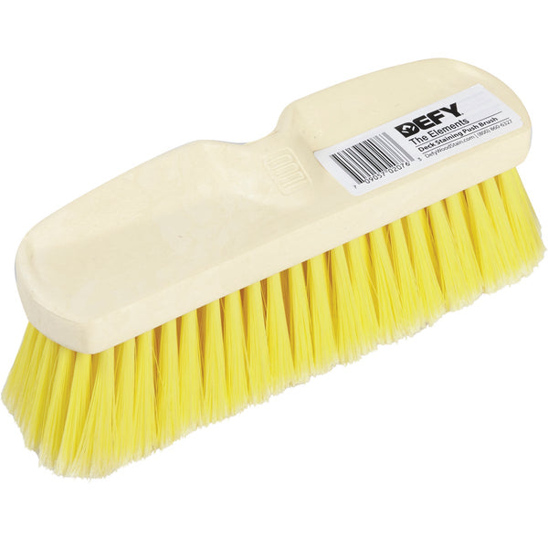 DEFY 10 In. Flagged Deck Staining Push Brush