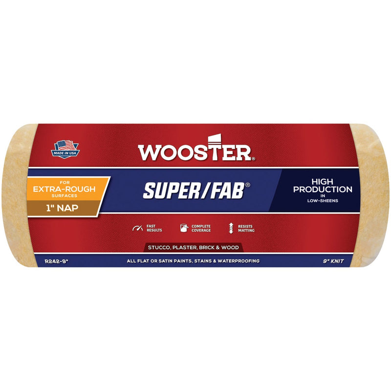 Wooster Super/Fab 9 In. x 1 In. Knit Fabric Roller Cover