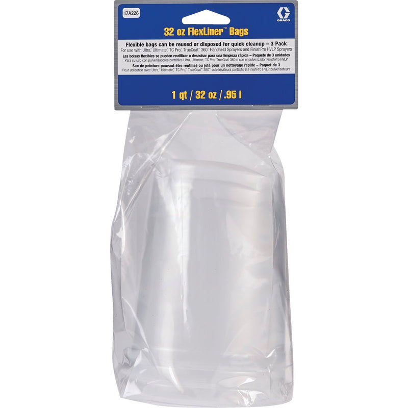 Graco 32 Oz. FlexLiner Replacement Bag (3-Pack)