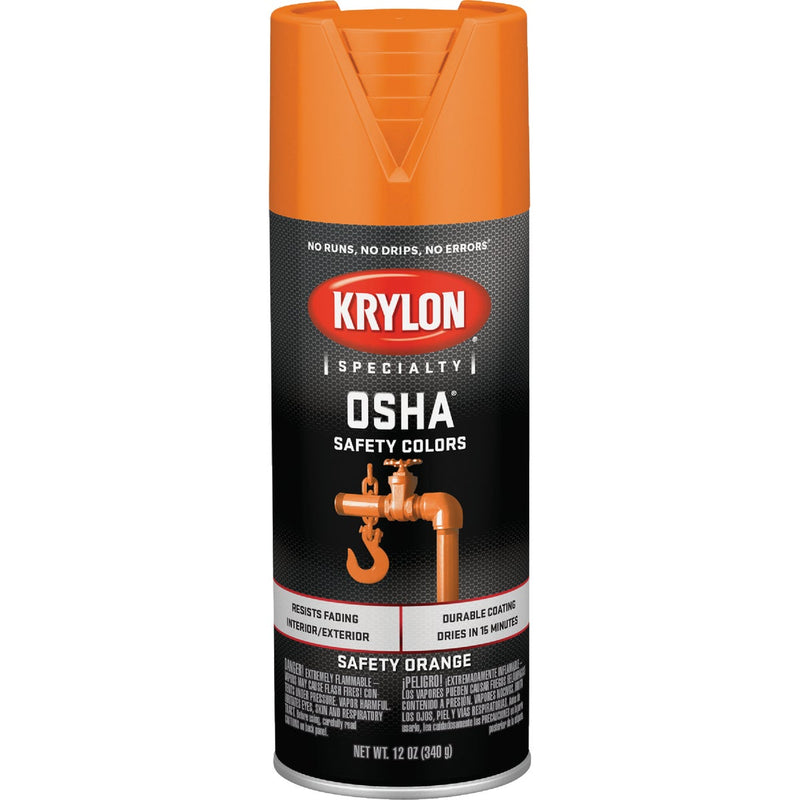 Krylon OSHA 12 Oz. Gloss Spray Paint, Safety Orange