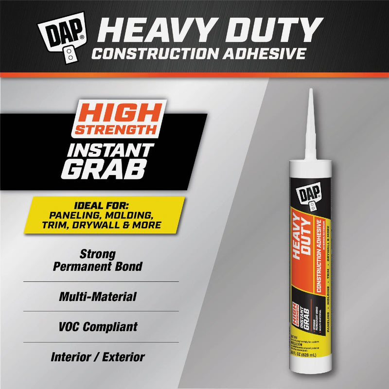 DAP 28 Oz. Heavy Duty Construction Adhesive