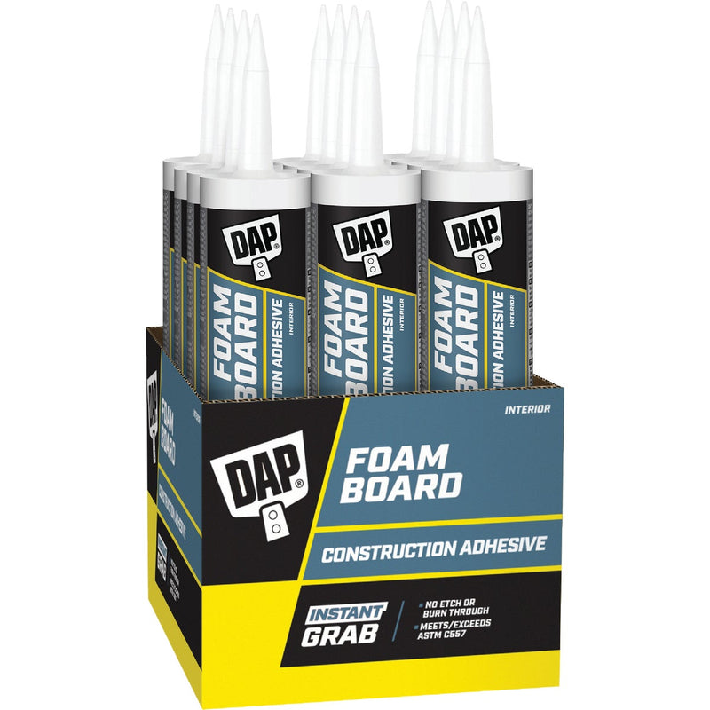 DAP 10.3 Oz. Foamboard Construction Adhesive