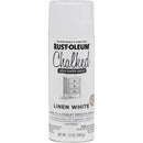 Rust-Oleum Chalked 12 Oz. Ultra Matte Spray Paint, Linen White