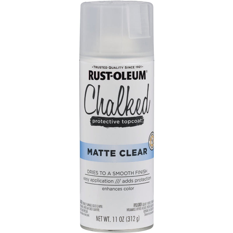 Rust-Oleum Chalked 12 Oz. Ultra Matte Spray Paint, Clear