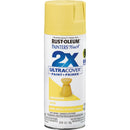 Rust-Oleum Painter's Touch 2X Ultra Cover 12 Oz. Satin Paint + Primer Spray Paint, Lemon Grass