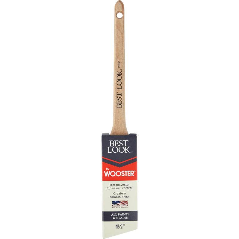Best Look By Wooster 1-1/2 In. Thin Angle Sash Paint Brush