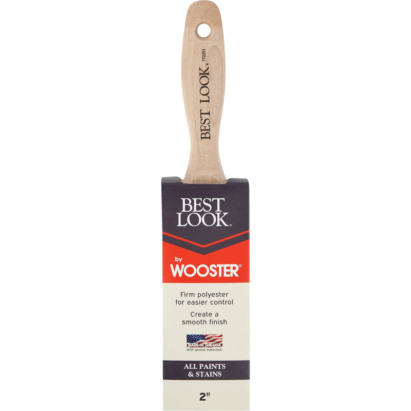 Best Look By Wooster 2 In. Flat Paint Brush