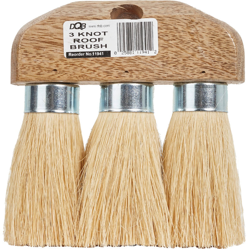 DQB 3-1/2 In. x 3-Knot Tampico Roof Brush