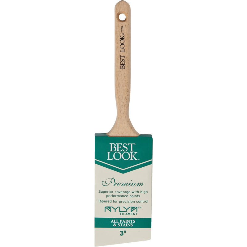 Best Look Premium 3 In. Angle Nylyn Paint Brush