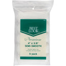 Best Look Premium 4 In. x 3/8 In. Mini Woven Fabric Roller Cover (5-Pack)