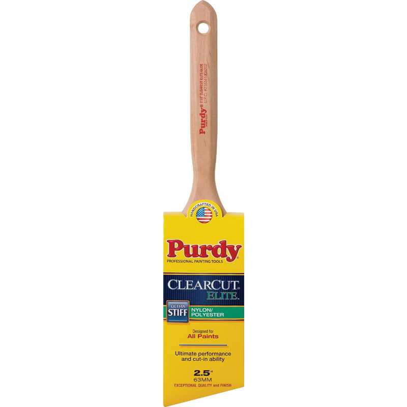 Purdy ClearCut Elite Glide 2-1/2 In. Angular Trim Paint Brush