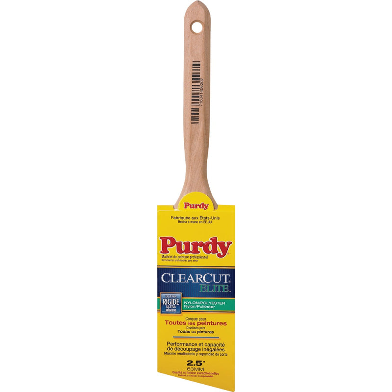 Purdy ClearCut Elite Glide 2-1/2 In. Angular Trim Paint Brush