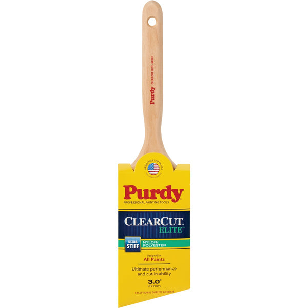 Purdy ClearCut Elite Glide 3 In. Angular Trim Paint Brush