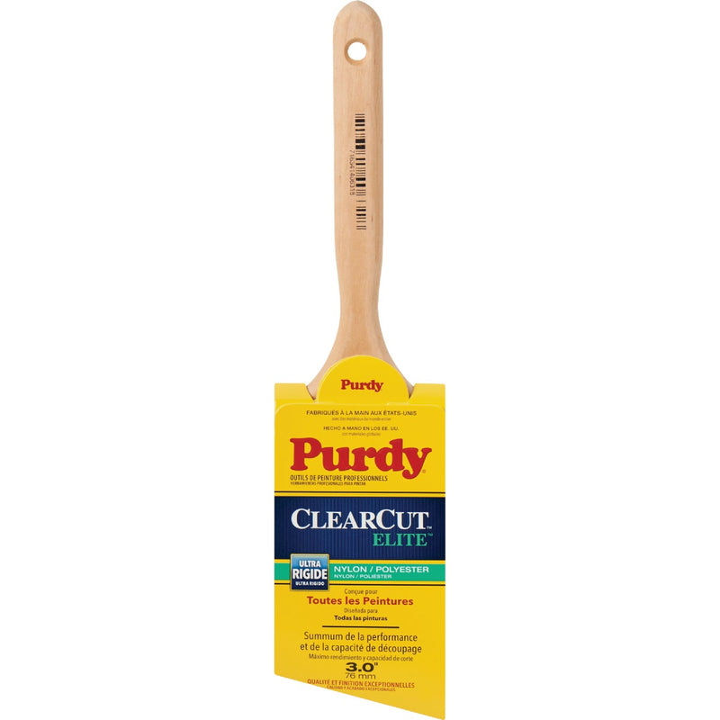 Purdy ClearCut Elite Glide 3 In. Angular Trim Paint Brush