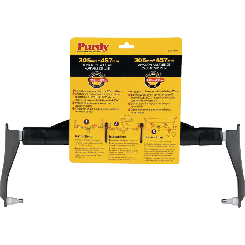 Purdy Revolution 12 In. To 18 In. Adjustable Threaded Roller Frame