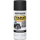 Rust-Oleum 12 Oz. Low Gloss Black Farm & Implement Spray Paint