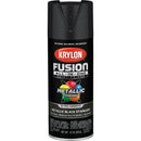 Krylon Fusion All-In-One Metallic Spray Paint & Primer, Black Stainless