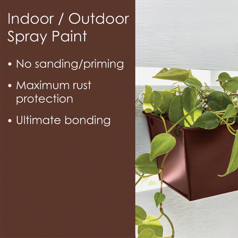 Krylon Fusion All-In-One Gloss Spray Paint & Primer, Espresso