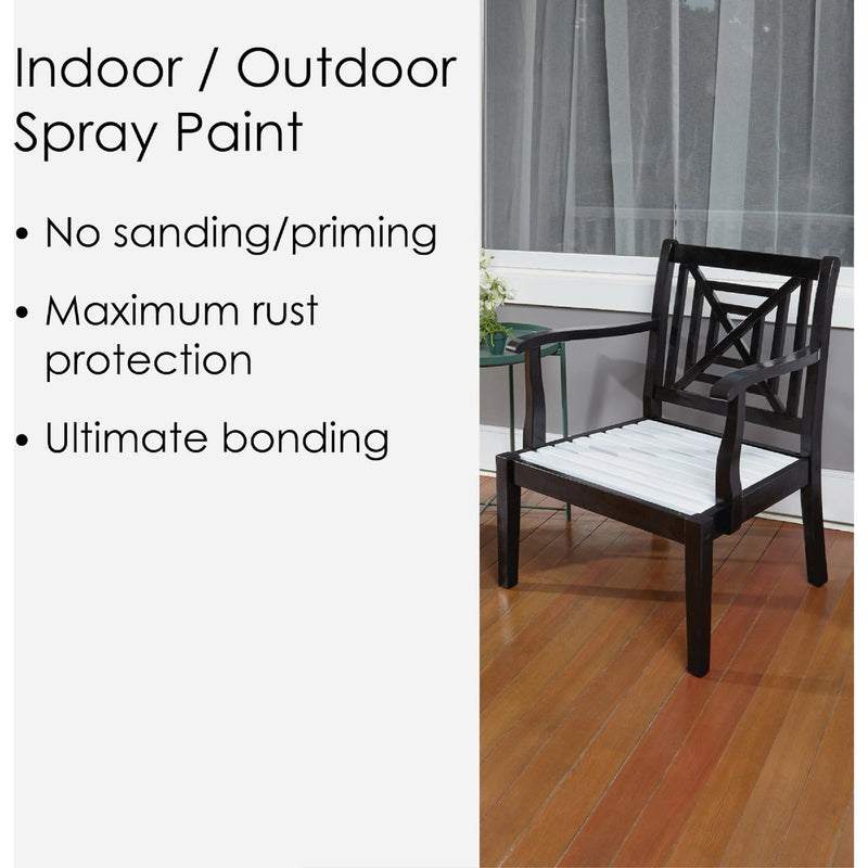 Krylon Fusion All-In-One Flat Spray Paint & Primer, White